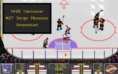 NHL 95 screenshot4