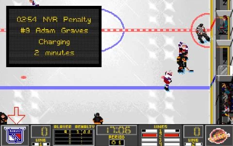 NHL 95 screenshot5