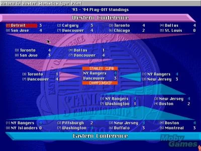 NHL 95 screenshot7