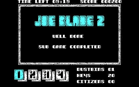 JOE BLADE II screenshot9