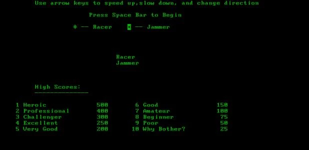 Racer Jammer