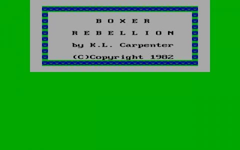 BOXER REBELLION screenshot10