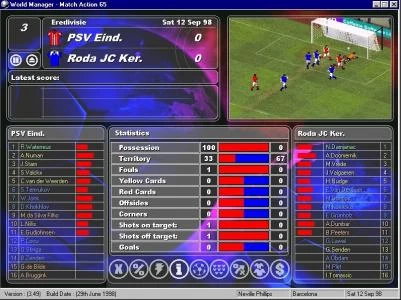 FOOTBALL WORLD MANAGER 2000 screenshot2