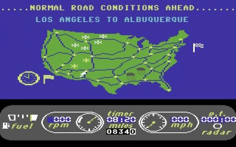 THE GREAT AMERICAN CROSS-COUNTRY ROAD RACE screenshot3