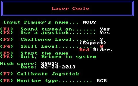 LASER CYCLE screenshot6
