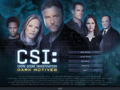 CSI: CRIME SCENE INVESTIGATION - DARK MOTIVES screenshot1