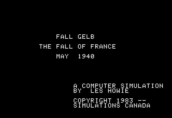 FALL GELB: THE FALL OF FRANCE screenshot2
